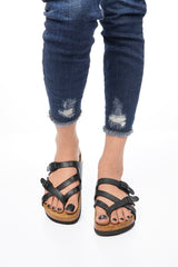 slip on sandals  slides  slide strap sandals  shoes woman sandals