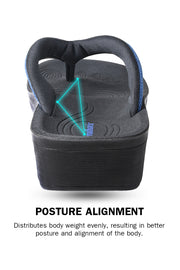 dual strap sandals for women  cushioned slides