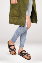 cushioned sandals for women  cork sandals  comfortable